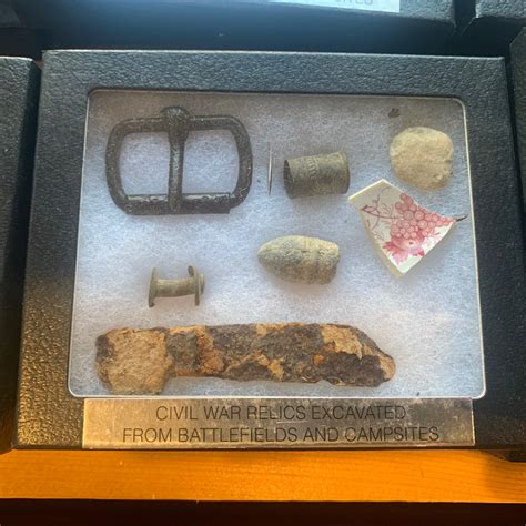 Framed Collector&39;s Edition Certified authentic excavated-in-Virginia relics from the US Civil War period Buy online from the Gettysburg Museum of History. . Catlett brothers civil war relics